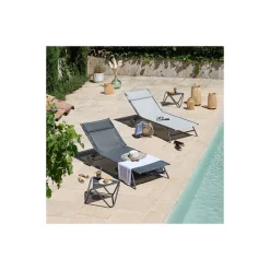 LaFuma Lettini Arredo Giardino|Sconti Lafuma*Lettino MIAMI DUO LFM5171 Galet