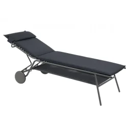 LaFuma Lettini Arredo Giardino*Lettino MIAMI HIGH BEC LFM5174 Dark Grey