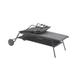 LaFuma Lettini Arredo Giardino*Lettino MIAMI HIGH BEC LFM5174 Silver