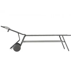 LaFuma Lettini Arredo Giardino*Lettino MIAMI HIGH DUO LFM5172 Galet
