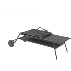 LaFuma Lettini Arredo Giardino*Lettino MIAMI HIGH DUO LFM5172 Obsidian