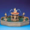 Lemax Scene Natalizie|Novità Lemax Natale 2025*Lighted Village Square Fountain con Alimentatore 4.5V Cod. 14663