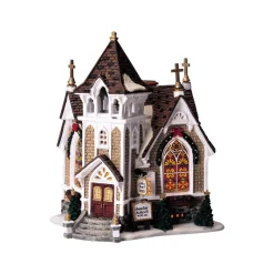 Lemax Edifici Illuminati*Little River Church con Alimentatore Cod. 45069