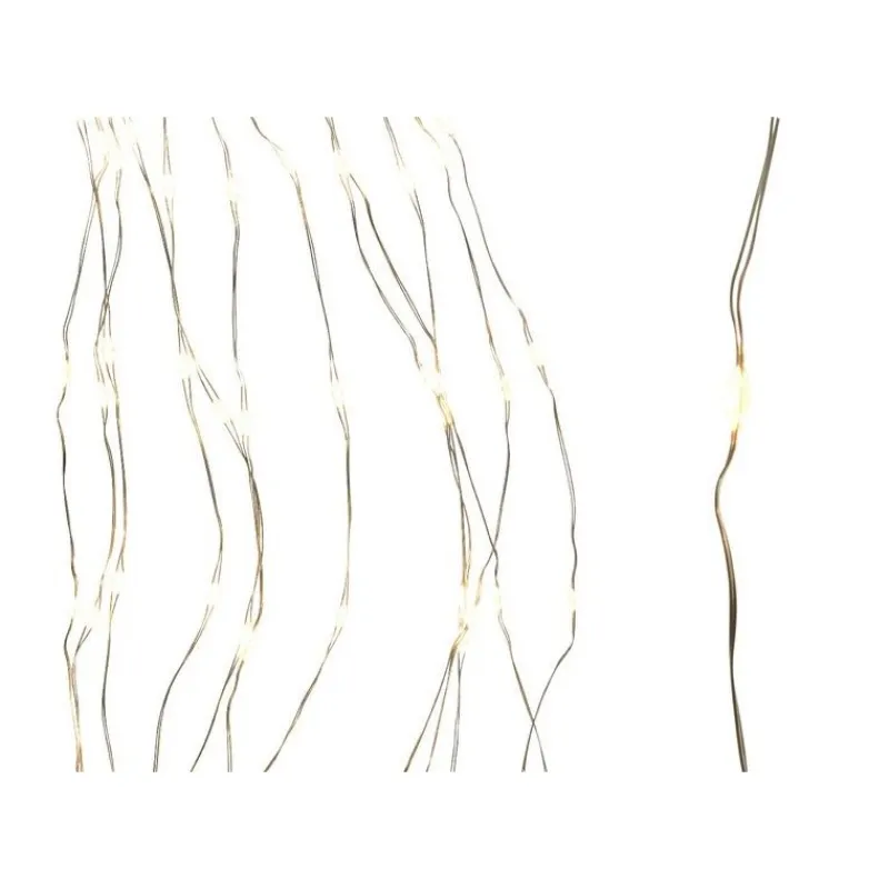 Kaemingk Luci Di Natale|Luci Di Natale*Luci per albero di Natale da 240 cm Argento/ Bianco dim 240 cm-832L
