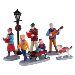 Lemax Personaggi*Merry Songs Set of 6 Cod. 02955