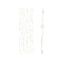 Kaemingk Luci Di Natale|Luci Di Natale*Micro led a fili uniti da esterno Argento/ Bianco dim 100 cm-100L