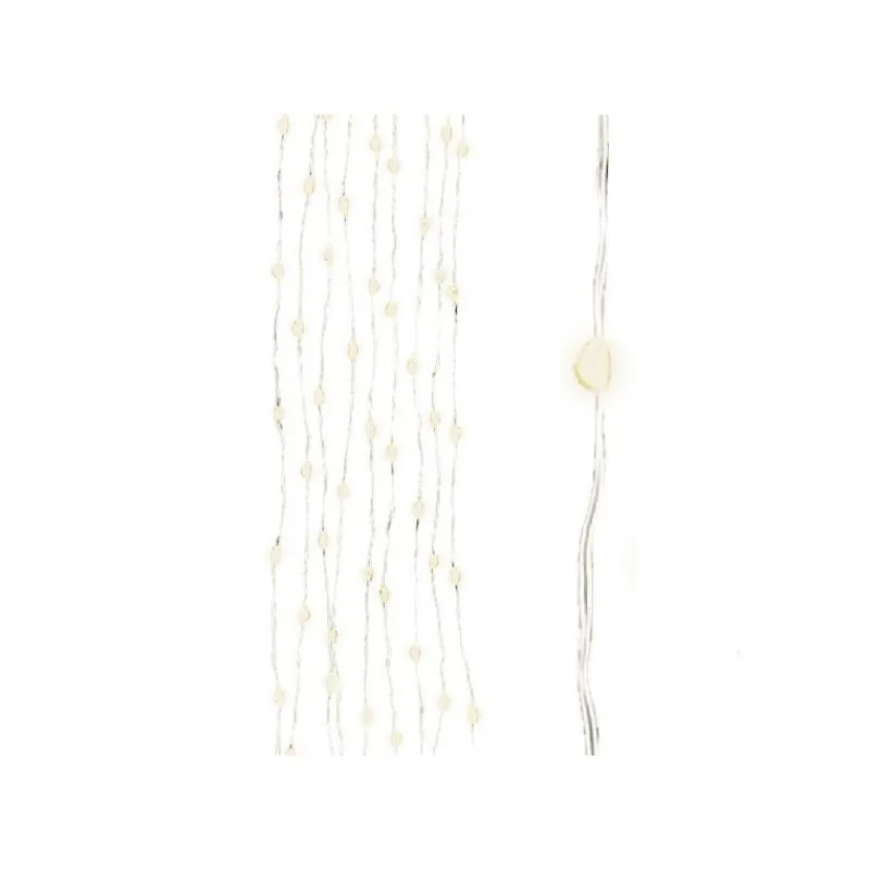 Kaemingk Luci Di Natale|Luci Di Natale*Micro led a fili uniti da esterno Argento/ Bianco dim 100 cm-100L