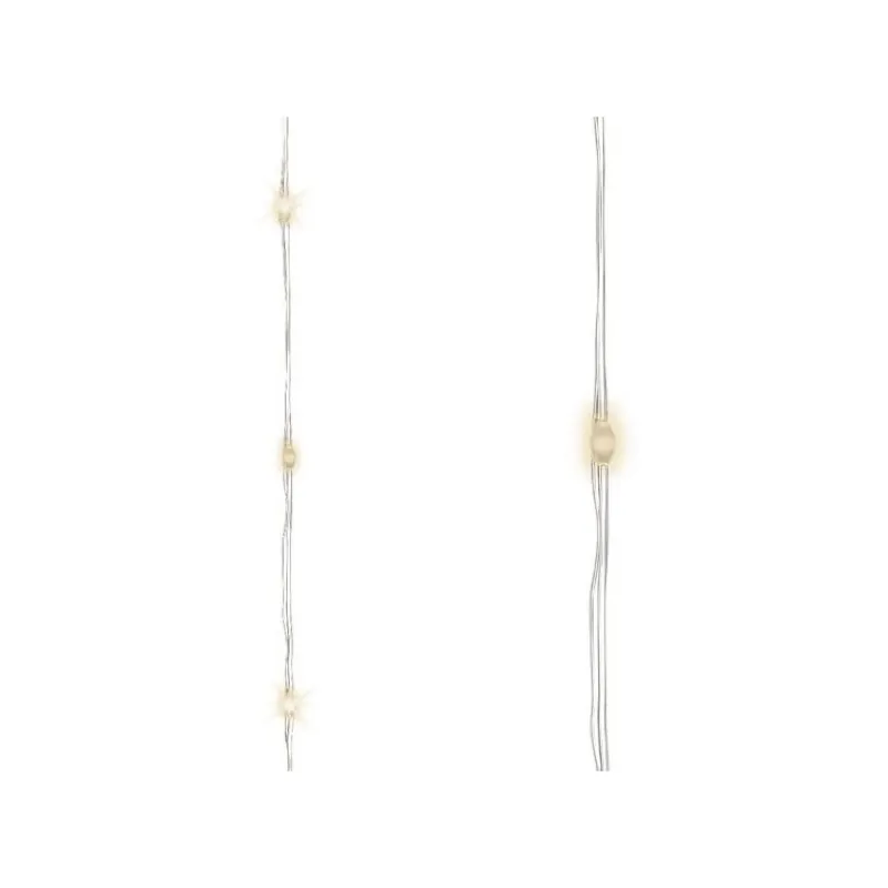 Kaemingk Luci Di Natale|Luci Di Natale*Micro led da esterno con colori misti Argento/ Bianco dim 1200 cm-240L