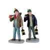 Lemax Personaggi*Miners Set Of 2 Cod. 22127