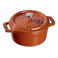 Staub Cocotte Tonde*Mini Cocotte 10 cm Ancient Copper in Ceramica