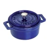 Staub Mini Cocotte E Ramekin*Mini Cocotte 10 cm Blu Scura in Ceramica
