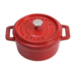 Staub Mini Cocotte E Ramekin*Mini Cocotte 10 cm Rossa in Ceramica