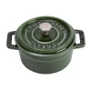 Staub Mini Cocotte E Ramekin*Mini Cocotte 10 cm Verde Basilico in Ceramica