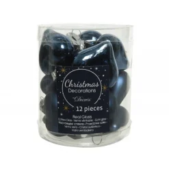 Kaemingk Palline Di Natale|Addobbi Per Albero Di Natale*Mini cuori in vetro da appendere. Set di 12