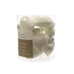 Kaemingk Palline Di Natale|Addobbi Per Albero Di Natale*Mini cuori in vetro da appendere. Set di 12