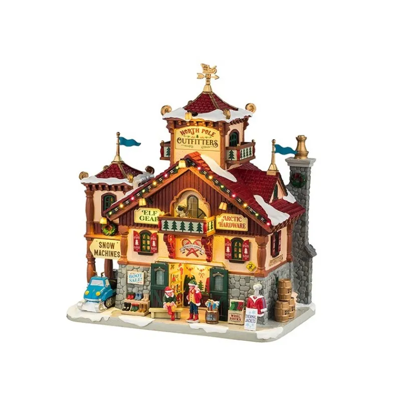 Lemax Edifici Illuminati*North Pole Outfitters B/O 4.5V Cod. 45266