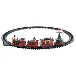 Lemax Treni E Accessori|Edifici E Giostre In Movimento*North Pole Railway B/O 4.5V Cod. 74223