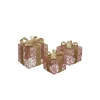 Kaemingk Complementi D'Arredo*Pacco Regalo Medium in Metallo 12,5 cm