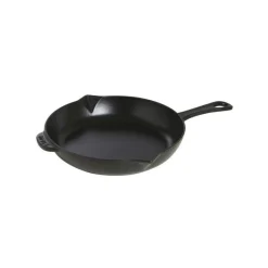 Staub Padelle E Paelliere*Padella con Manico 26 cm Nera in Ghisa