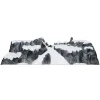 MyVillage Materiale Per Decorare*Paesaggio Pista da Sci 120 x 40 x 25 cm