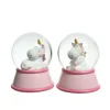 Kaemingk Palline Di Natale|Addobbi Per Albero Di Natale*Palle di neve Rosa dim 10x13.5 cm Pezzo Singolo