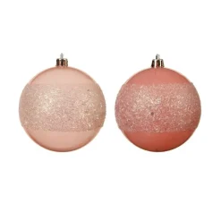 Kaemingk Palline Di Natale|Addobbi Per Albero Di Natale*Pallina da appendere Rosa dim 8 cm Pezzo Singolo