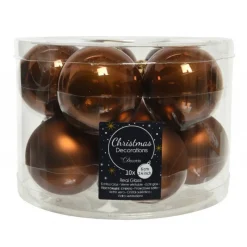 Kaemingk Addobbi Per Albero Di Natale|Palline Di Natale*Palline di Natale da Appendere in Vetro 6 cm. Set di 10