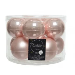 Kaemingk Palline Di Natale|Addobbi Per Albero Di Natale*Palline di Natale in Vetro Diam 6 cm Set di 10