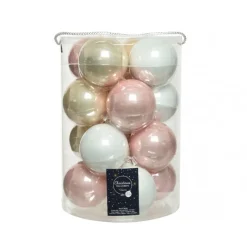 Kaemingk Palline Di Natale|Addobbi Per Albero Di Natale*Palline di Natale in Vetro Diam 8 cm Set di 16