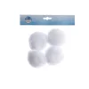 Kaemingk Palline Di Natale|Addobbi Per Albero Di Natale*Palline di neve Bianco dim 10 cm Box da 4