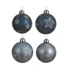 Kaemingk Palline Di Natale|Addobbi Per Albero Di Natale*Palline in Vetro da Appendere dim 8 cm. Pezzo Singolo