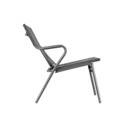 LaFuma Sedie E Sdraio*Panca Bassa imbottita VENCE LFM5287 Obsidian/Titane