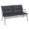 LaFuma Sedie E Sdraio*Panca Bassa imbottita VENCE LFM5348 Dark Grey/Titane
