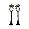 Lemax Luci E Alimentatori*Parisian Street Lamp S/2 B/O 4.5V Cod. 44757