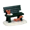 Lemax Personaggi|Accessori*Park Bench In Winter Cod. 54938