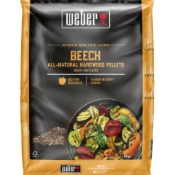 Weber Combustibili Per Barbecue|Combustibili E Affumicatura Weber*Pellet di legno FSC - Faggio Cod. 3401054