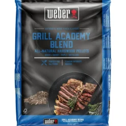 Weber Combustibili Per Barbecue|Combustibili E Affumicatura Weber*Pellet di legno FSC - Grill Academy blend Cod. 3401051