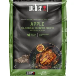 Weber Combustibili Per Barbecue|Combustibili E Affumicatura Weber*Pellet di legno FSC - Melo Cod. 3401055