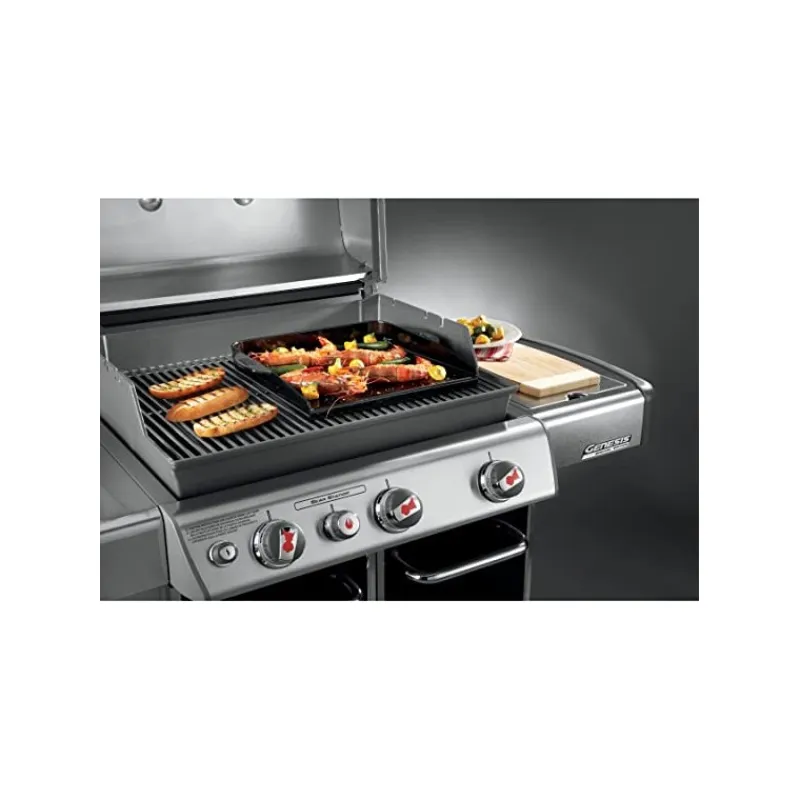 Weber Accessori Bbq A Gas Weber*Piastra in ghisa smaltata per Barbecue Genesis Cod. 7665