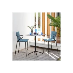LaFuma Tavoli E Sedie Da Giardino O Terrazzo|Tavoli E Sedie Da Campeggio*Piede Centrale per Tavolo HORIZON 69 x 69 cm LFM9047 Nero