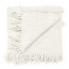 Unique Living Plaid Unique Living|Cuscini E Plaid*Plaid Selien 150x200 cm Colore Dove White