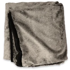 Unique Living Plaid Unique Living|Cuscini E Plaid*Plaid Surrey 150 x 200 cm Dark Grey