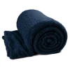 Unique Living Plaid Unique Living|Cuscini E Plaid*Plaid Teddy Glitter 150 x 200 cm Dark Blue