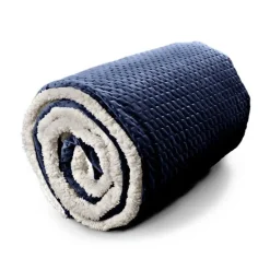 Unique Living Plaid Unique Living|Cuscini E Plaid*Plaid Throw Nora 150 x 200 cm Colore Dark Blue