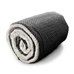 Unique Living Plaid Unique Living|Complementi D'Arredo*Plaid Throw Nora 150 x 200 cm Colore Dark Grey