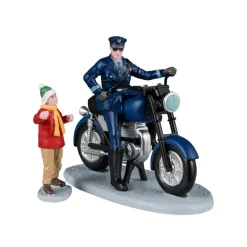 Lemax Personaggi*Police Officer Set Of 2 Cod. 42320