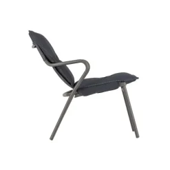 LaFuma Sedie E Sdraio*Poltrona Bassa imbottita VENCE LFM5347 Dark Grey/Titane