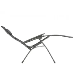 LaFuma Sedie E Sdraio|Sconti Lafuma*Poltrona Reclinabile Sdraio FUTURA LFM3113 Obsidian
