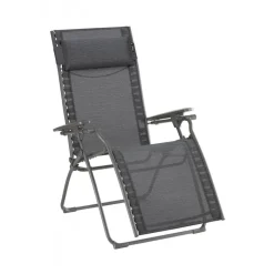 LaFuma Sedie E Sdraio*Poltrona Reclinabile Sdraio EVOLUTION LFM2767 Obsidian