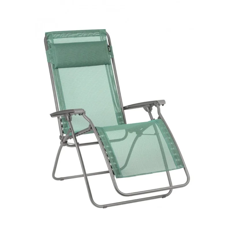 LaFuma Sedie E Sdraio*Poltrona Reclinabile Sdraio R CLIP LFM4020 Chlorophylle/Titane